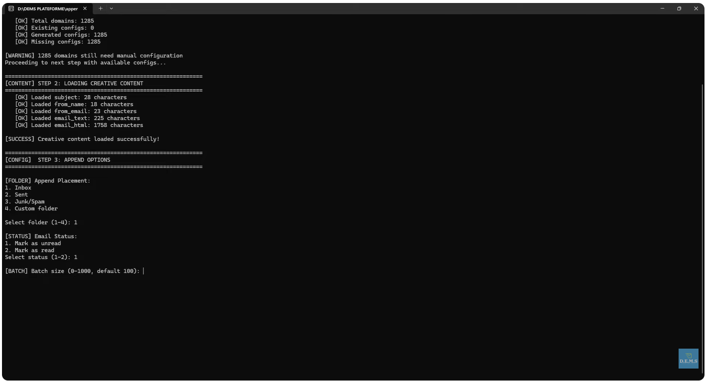 Appender Imap Inbox V3.1